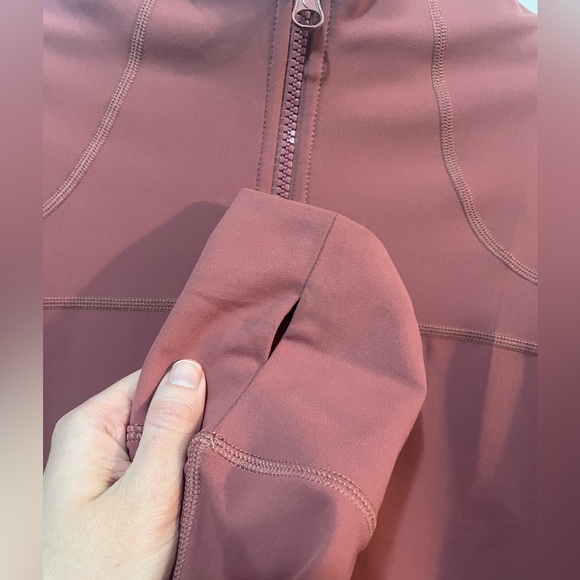 NWT Zyia Salmon Pink Pocket 1/2 Zip Pullover Jacket Sz XXL - Picture 5 of 6